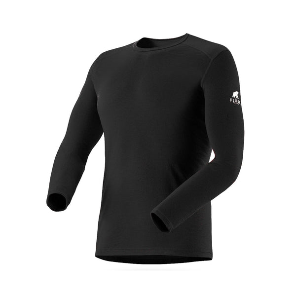 Finn 210 Men - FJORK Merino π - Black Laax - Baselayers