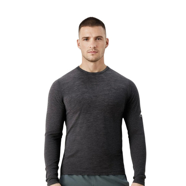 Finn ML 140 Men - FJORK Merino π - Grey Zinal - Baselayers