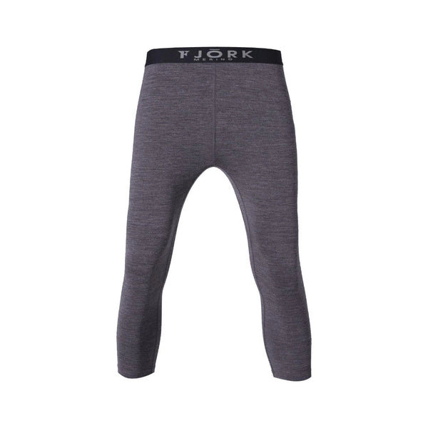 Legging Bjork 210 3/4 Women - FJORK Merino π - Grey Zinal - Leggings