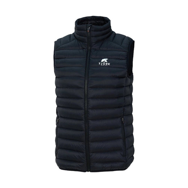 Merino sleeveless down jacket Nordend Women - FJORK Merino π - Black Laax - Jacket