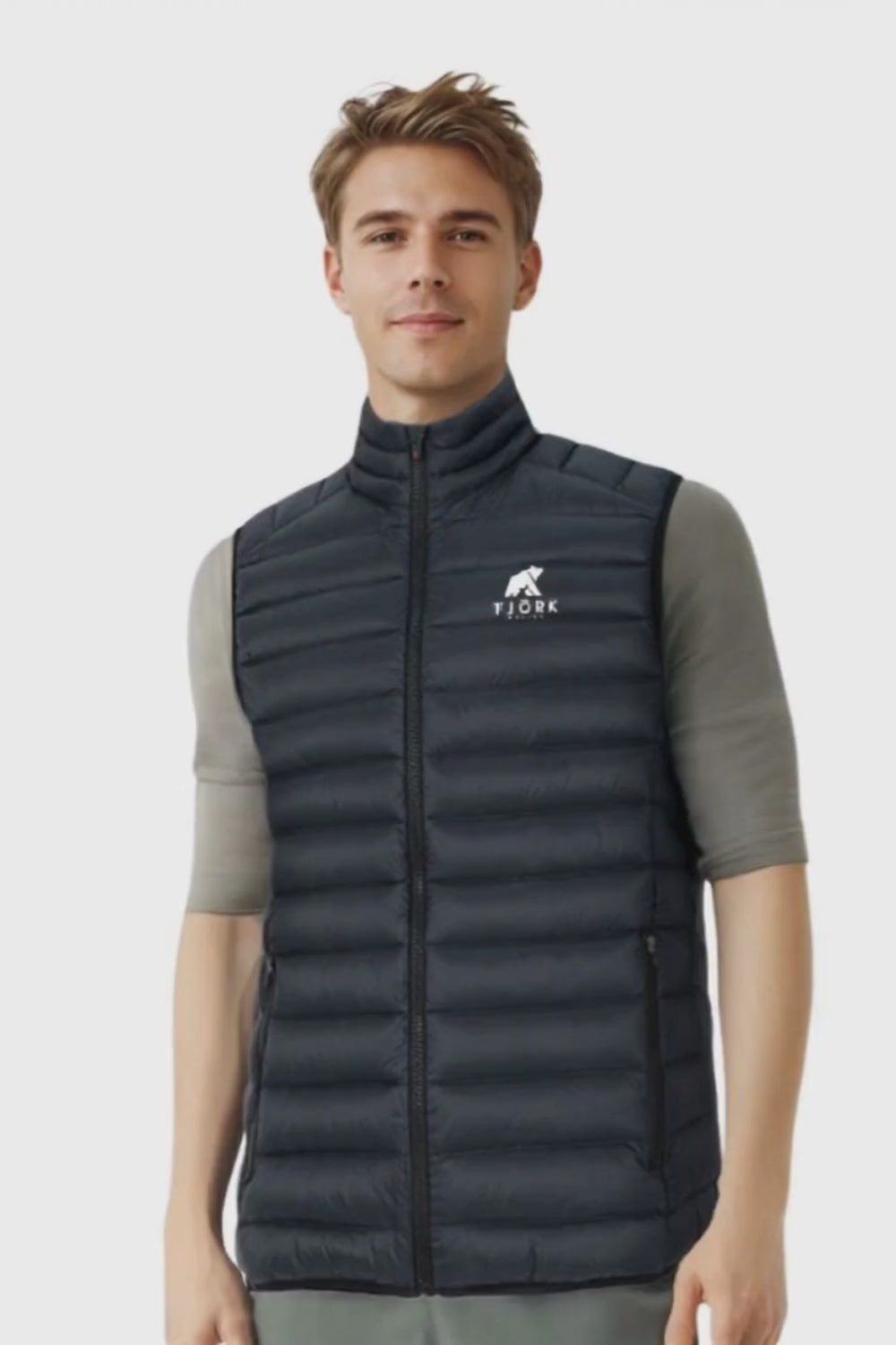 トップス ALOUND VENTILATION NYLON VEST navy Quilted Vests | Windproof