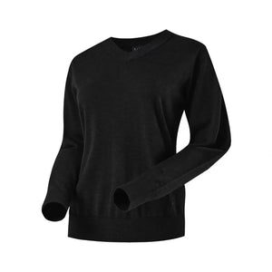 City V-neck sweater Women