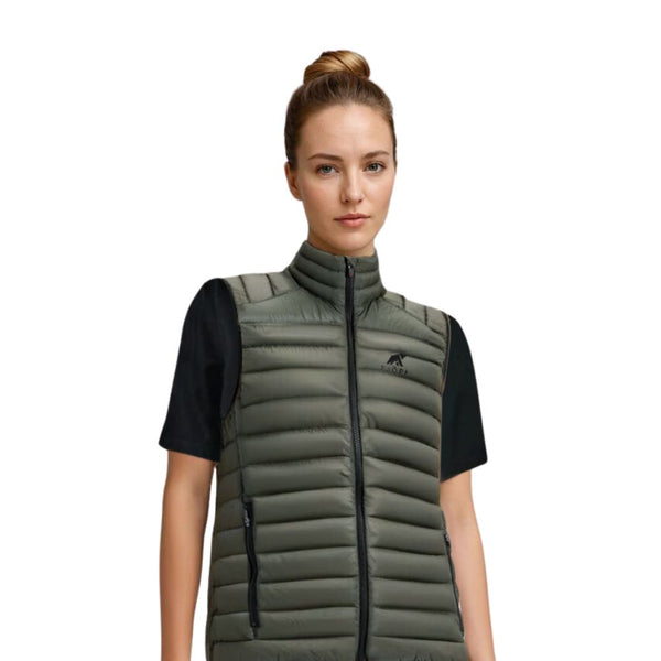 Merino sleeveless down jacket Nordend Women