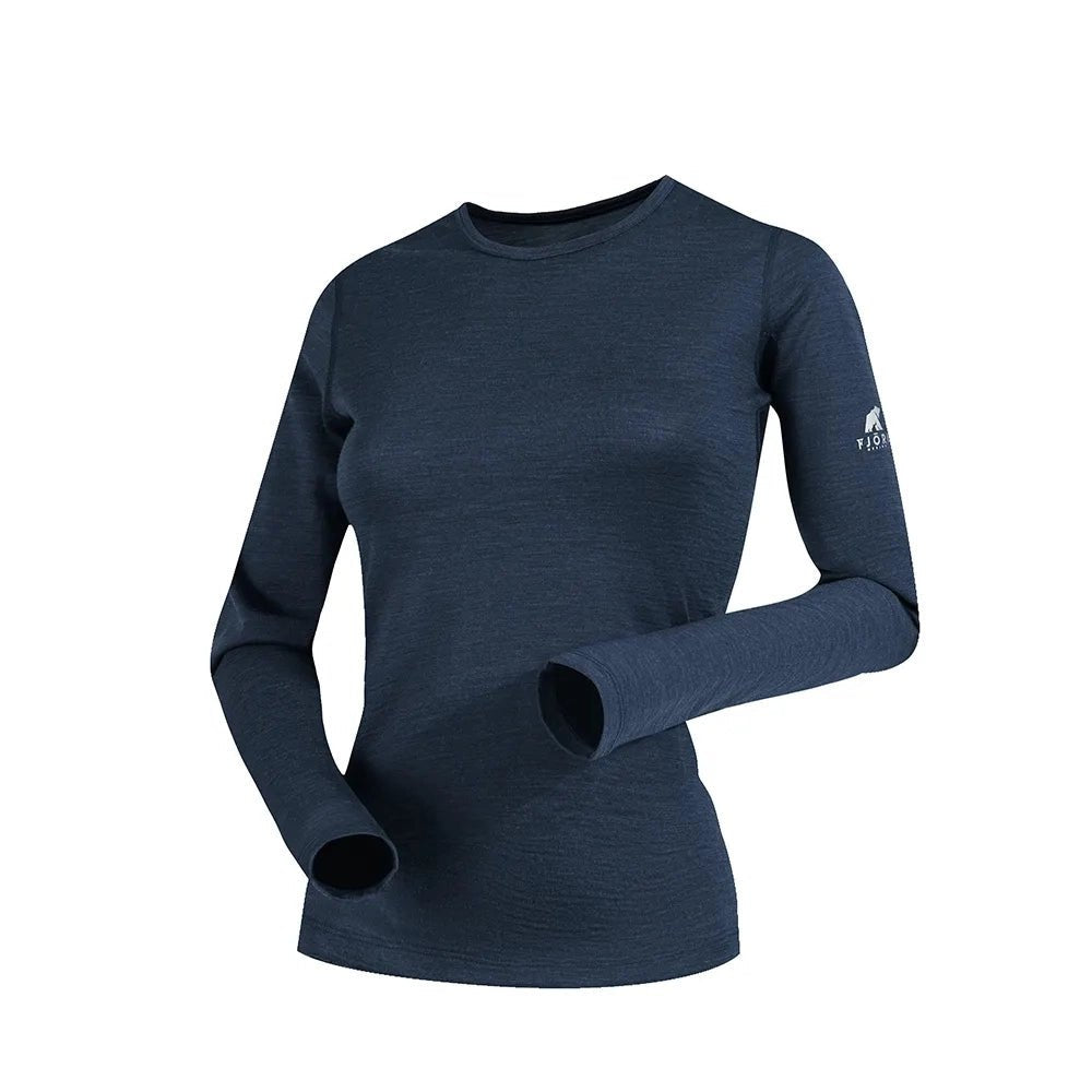 Base layer 100% Merino Bjork 210 Women – FJORK Merino 🌍
