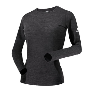 Bjork ML 140 Women - FJORK Merino 🌍 - Grey Zinal - Baselayers