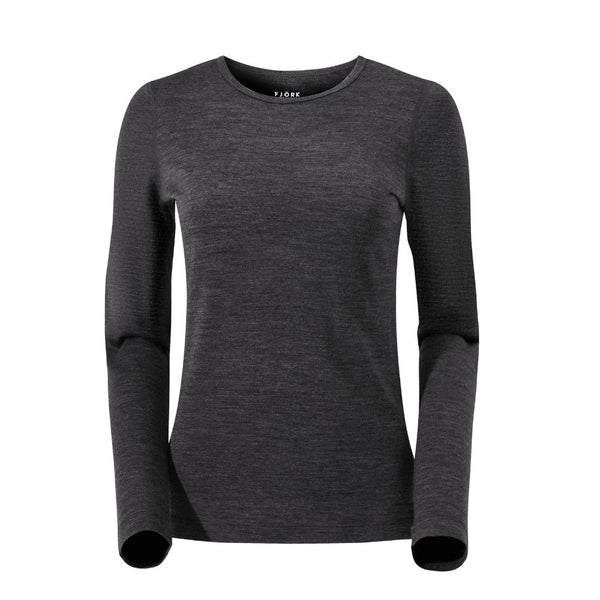 Bjork ML 140 Women - FJORK Merino 🌍 - Grey Zinal - Baselayers