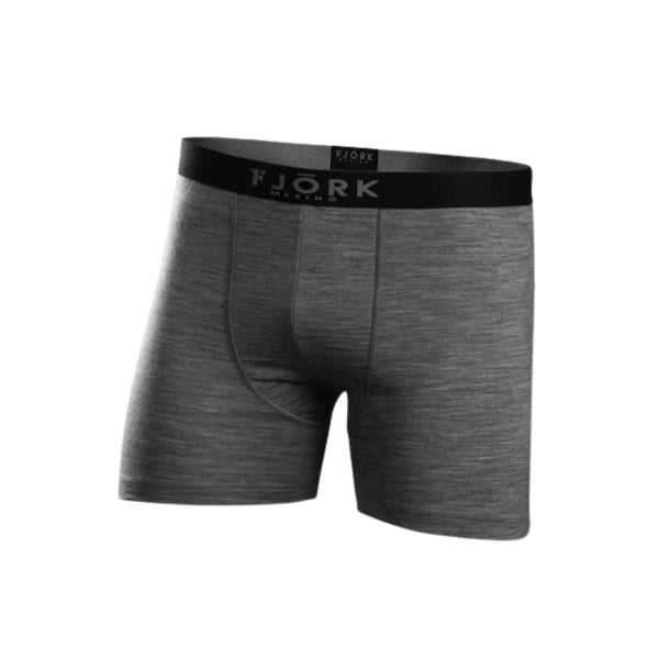 Boxers Strahlorn - Pack of 2 - FJORK Merino 🌍 - Grey Black - Underwear