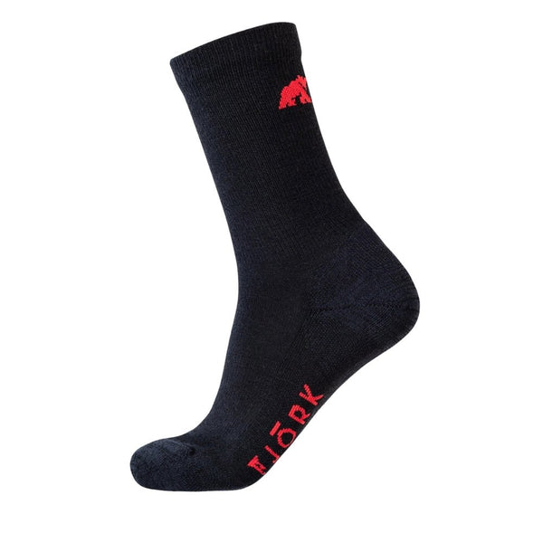 Classic Cut Kids Socks - Pack of 3 pairs - FJORK Merino 🌍 - Black Laax - Socks