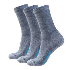 Classic Cut Kids Socks - Pack of 3 pairs - FJORK Merino 🌍 - Grey Saas Fee - Socks