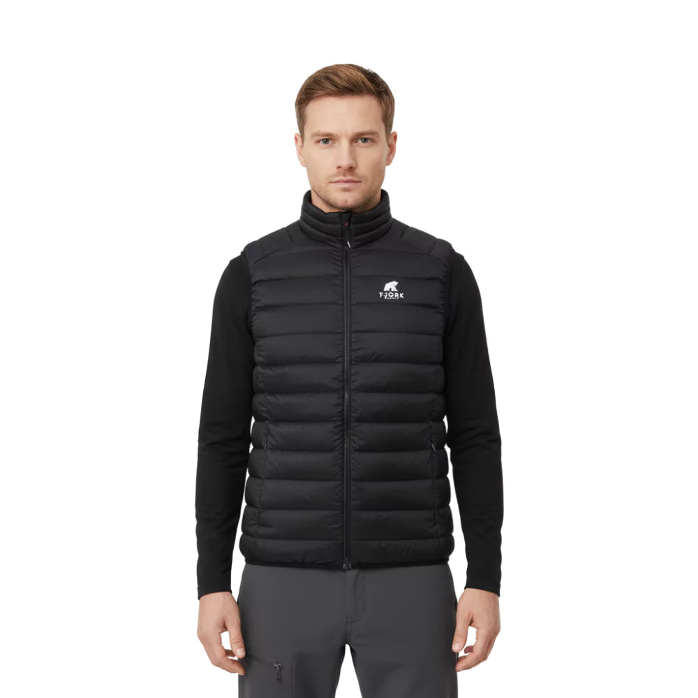 Merino sleeveless down jacket Nordend Men – FJORK Merino 🌍