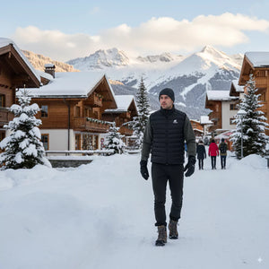 Merino sleeveless down jacket Nordend Men