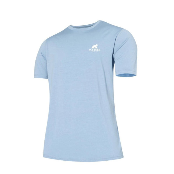 Finn MC 140 Men - FJORK Merino 🌍 - Blue Aletsch - T-shirt