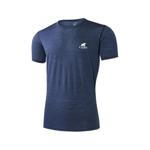 Finn MC 140 Men - FJORK Merino 🌍 - Blue St Moritz - T-shirt