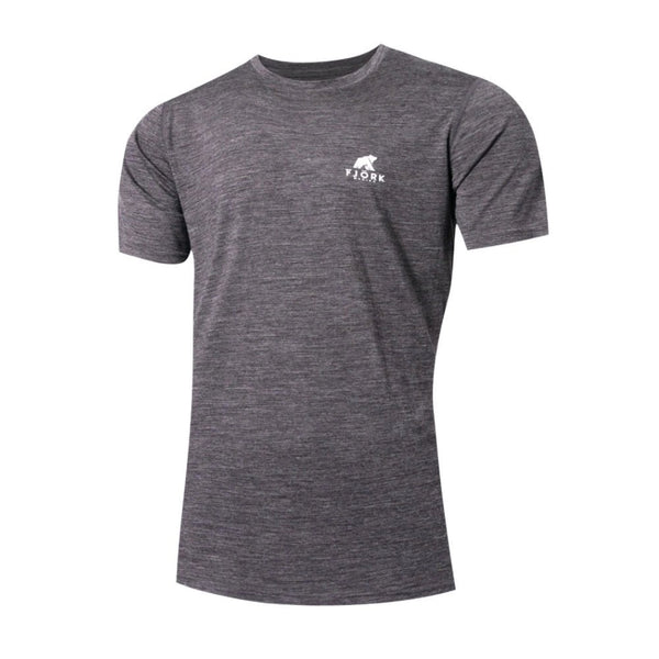 Finn MC 140 Men - FJORK Merino 🌍 - Grey Zinal - T-shirt