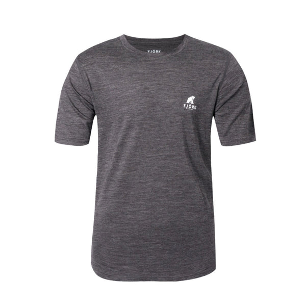 Finn MC 140 Men - FJORK Merino 🌍 - Grey Zinal - T-shirt