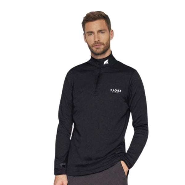 Finn Zip 210 Men - FJORK Merino 🌍 - Blue St Moritz - Baselayers