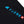 High - Performance T-Shirt Men– FJORKTec - FJORK Merino 🌍 - Black logo blue - T-shirt