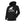 Hoodie Titlis Women - FJORK Merino 🌍 - Black logo white - Hoodie