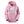 Hoodie Titlis Women - FJORK Merino 🌍 - Pink logo white - Hoodie