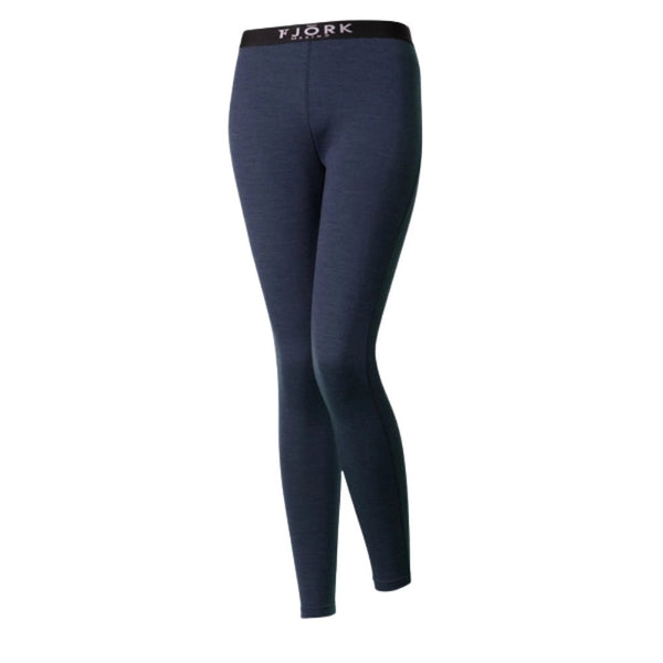 Legging Bjork 210 Women - FJORK Merino 🌍 - Blue St Moritz - Leggings