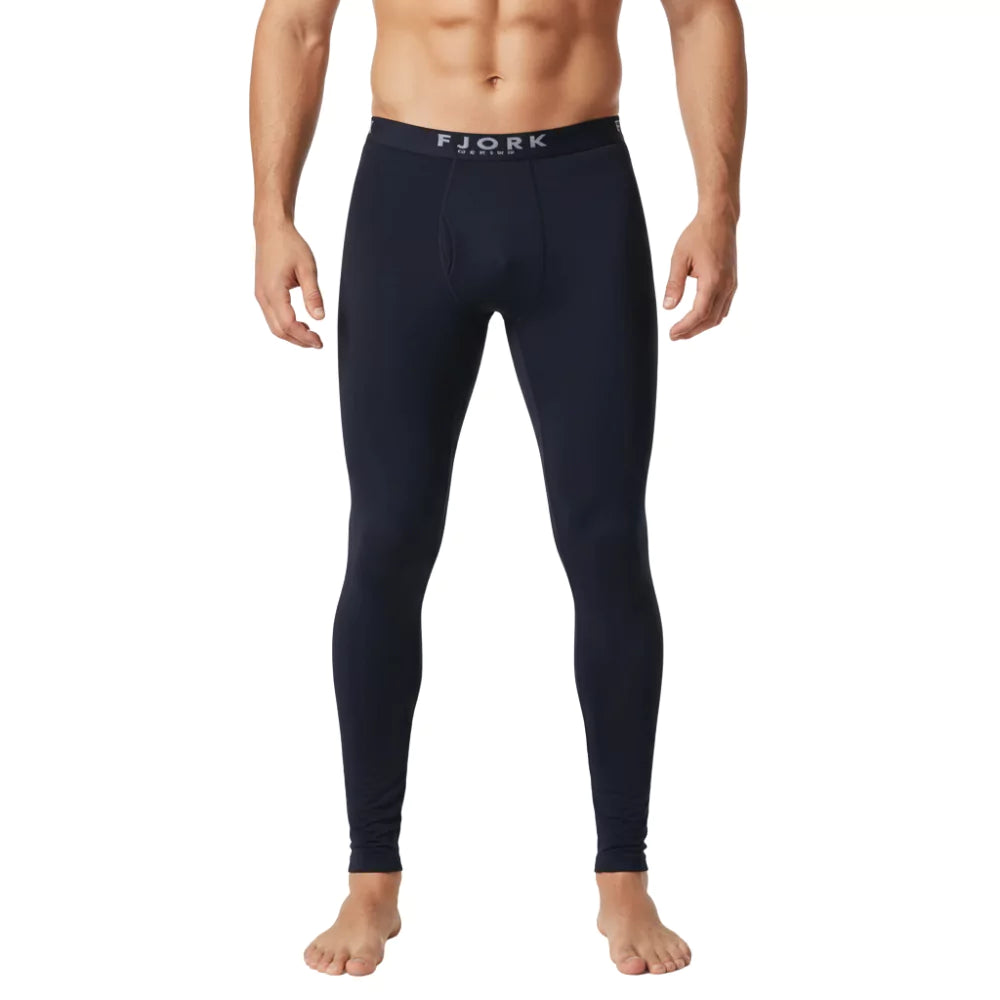 Men's merino base layer leggings Finn 210 for ski & hike | Fjork
