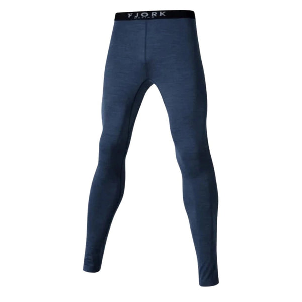 Legging Finn 210 Men - FJORK Merino 🌍 - Blue St Moritz - Leggings