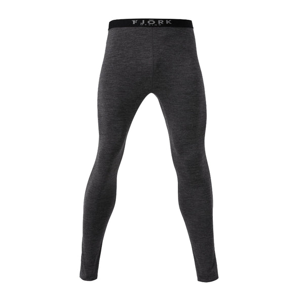 Legging Finn 210 Men - FJORK Merino 🌍 - Grey Zinal - Leggings