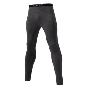 Legging Finn 210 Men - FJORK Merino 🌍 - Grey Zinal - Leggings