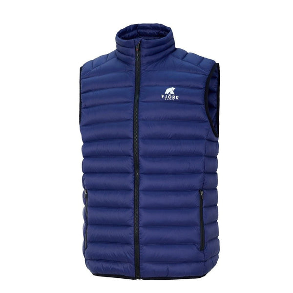 Merino sleeveless down jacket Nordend Men - FJORK Merino 🌍 - Blue St Moritz - Jacket