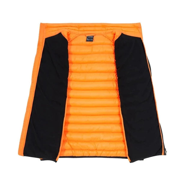 Merino sleeveless down jacket Nordend Men - FJORK Merino 🌍 - Orange Arosa - Jacket