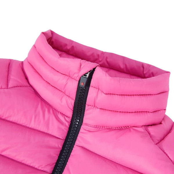 Merino sleeveless down jacket Nordend Women - FJORK Merino 🌍 - Pink Montana - Jacket