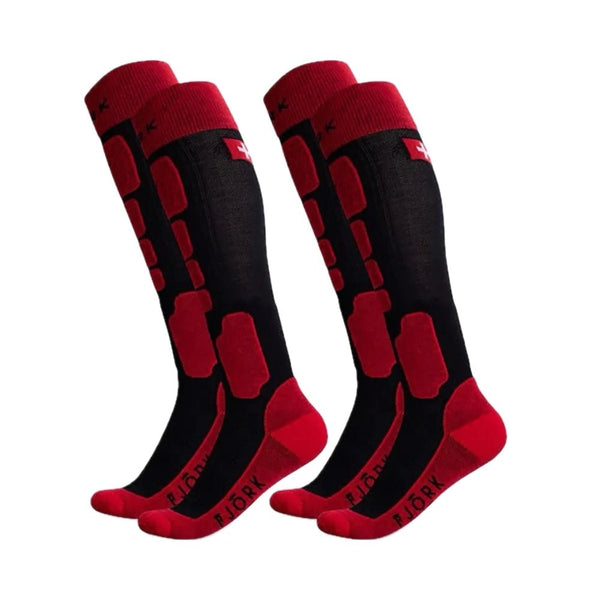 Pro Team Ski 90 Socks - Pack of 2 pairs - FJORK Merino 🌍 - RB - Socks