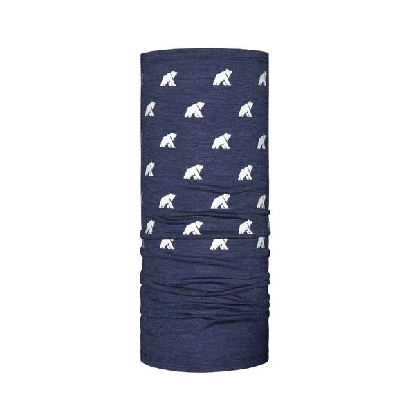 Reversible Merino Neck warmer - FJORK Merino 🌍 - Blue St Moritz - Accessories