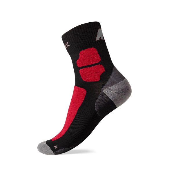 Run 90 socks - Pack of 3 pairs - FJORK Merino 🌍 - Red and Black - Socks