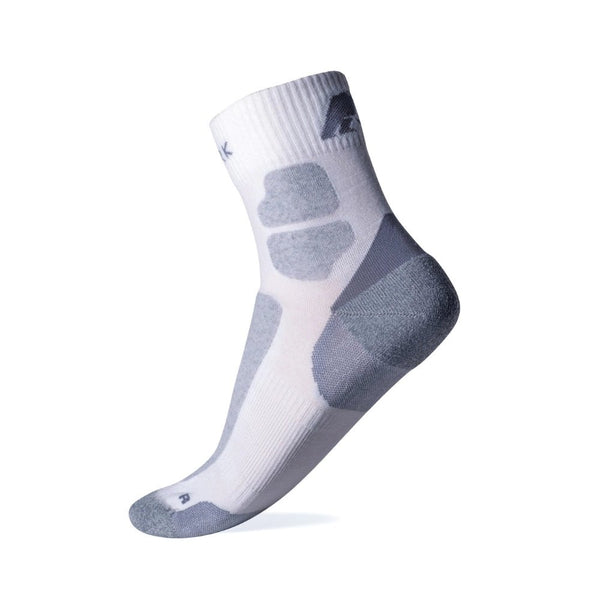 Run 90 socks - Pack of 3 pairs - FJORK Merino 🌍 - White Grey - Socks