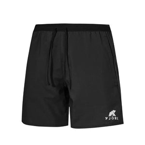 Short Running Women - FJORK Merino 🌍 - Black Laax - Shorts