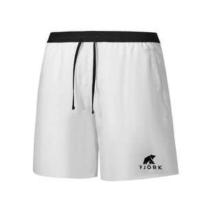 Short Running Women - FJORK Merino 🌍 - Polar White - Shorts
