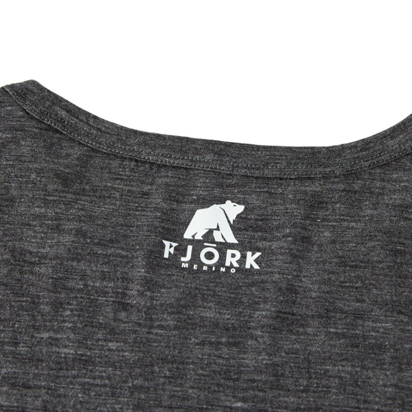 Tank Top Weisshorn Men - FJORK Merino 🌍 - Grey Zinal - Tank top