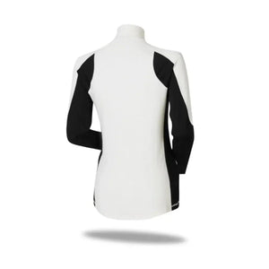 Tech Jungfrau 210 Zip Women, Polar White, merino wool, Fjork Merino