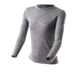 Top Kids 210, Grey Saas Fee, merino wool, Fjork Merino