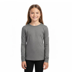 Top Kids 210, Grey Saas Fee, merino wool, Fjork Merino