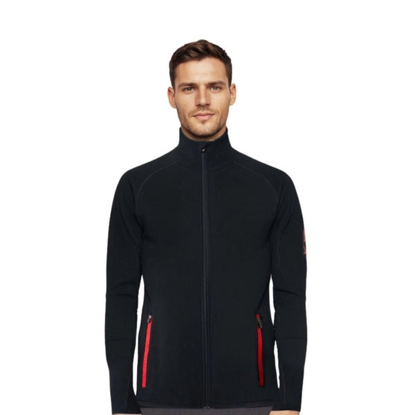 Ultra 300 Merino jacket Men (no hoodie) - FJORK Merino 🌍 - Black Laax - Jacket