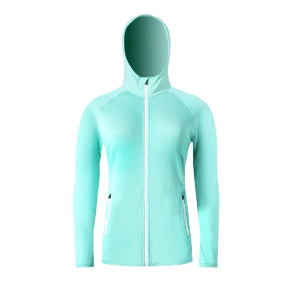 Ultra 300 Merino jacket Women - FJORK Merino 🌍 - Green Engelberg - Jacket