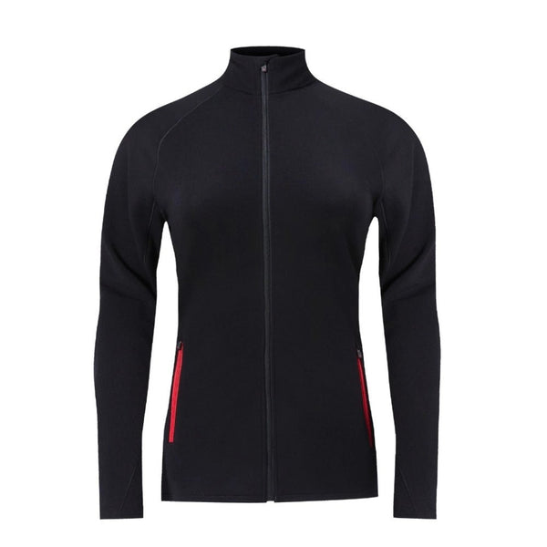 Ultra 300 Merino jacket Women (No hoodie) - FJORK Merino 🌍 - Black Laax - Jacket