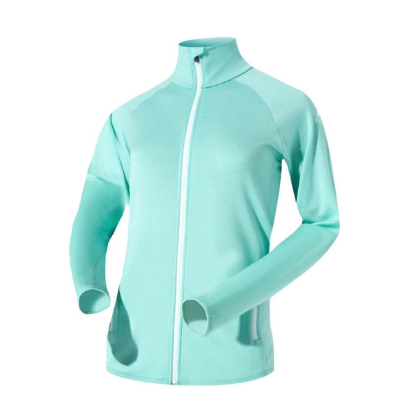 Ultra 300 Merino jacket Women (No hoodie) - FJORK Merino 🌍 - Green Engelberg - Jacket