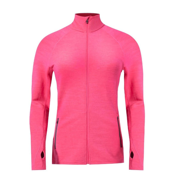 Ultra 300 Merino jacket Women (No hoodie) - FJORK Merino 🌍 - Pink Montana - Jacket