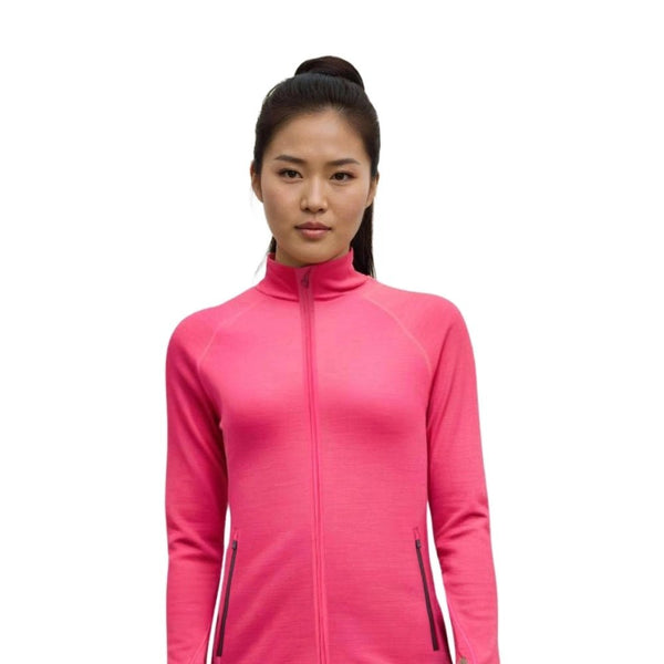 Ultra 300 Merino jacket Women (No hoodie) - FJORK Merino 🌍 - Pink Montana - Jacket