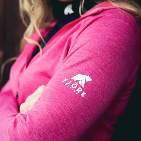 Ultra 300 Merino jacket Women - FJORK Merino 🌍 - Pink Montana - Jacket