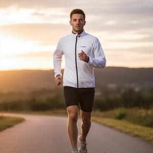 Ultra-light sport jacket Men, Fjork Merino