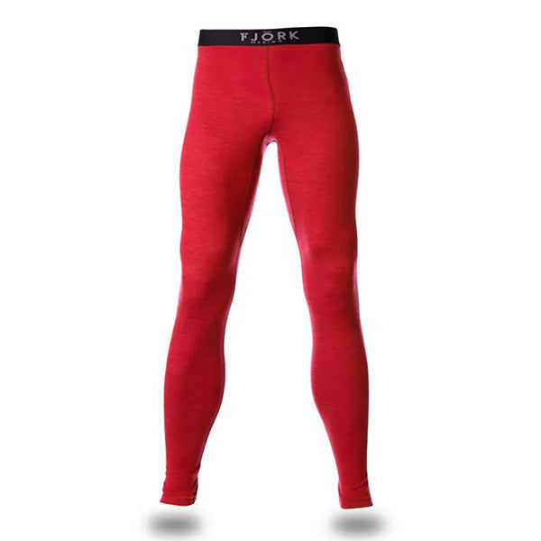 Red cheap thermal leggings